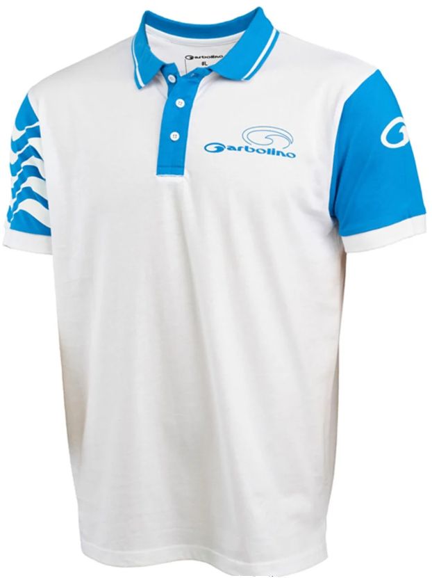 Tricou Polo Garbolino, White, Marimea L