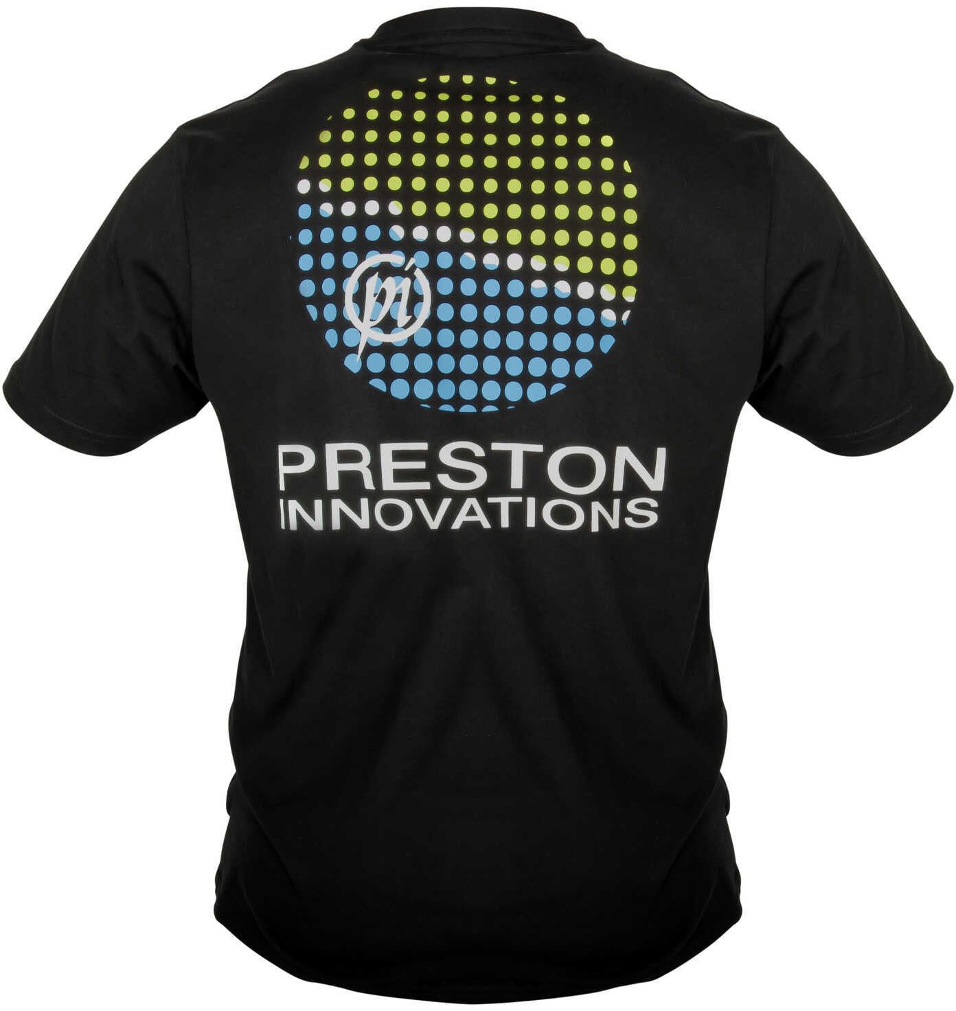 Tricou Preston Lightweight Black T-Shirts, Marime XXXXL