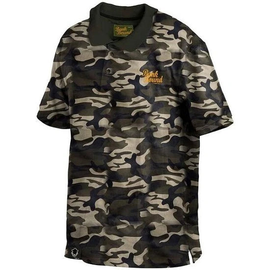 Tricou Prologic Polo Bank Bound Camo Marime Xl