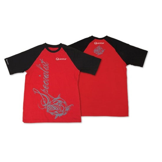 Tricou Quantum T Shirt red black XL