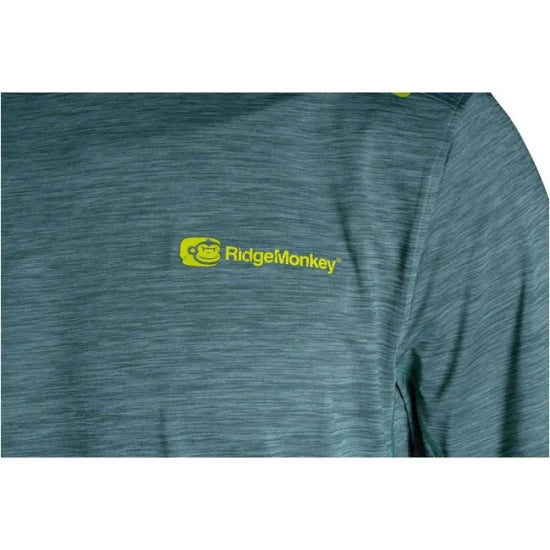Tricou Ridgemonkey Apearel Cooltech T-shirt Green Junior, L