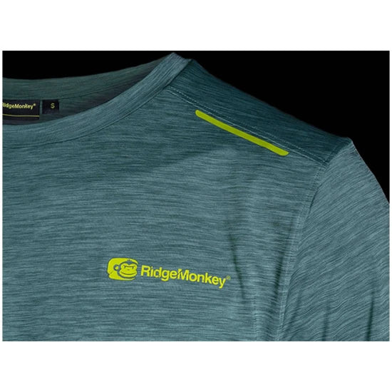 Tricou Ridgemonkey Apearel Cooltech T-shirt Green, S