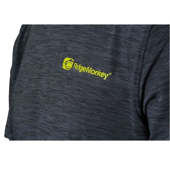 Tricou Ridgemonkey Apearel Cooltech T-shirt Grey Junior, M