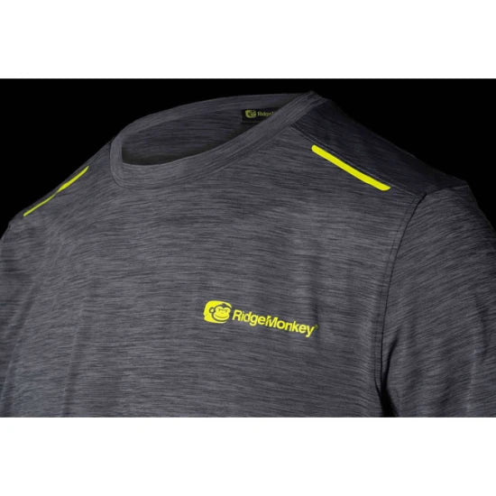 Tricou Ridgemonkey Apearel Cooltech T-shirt Grey, S