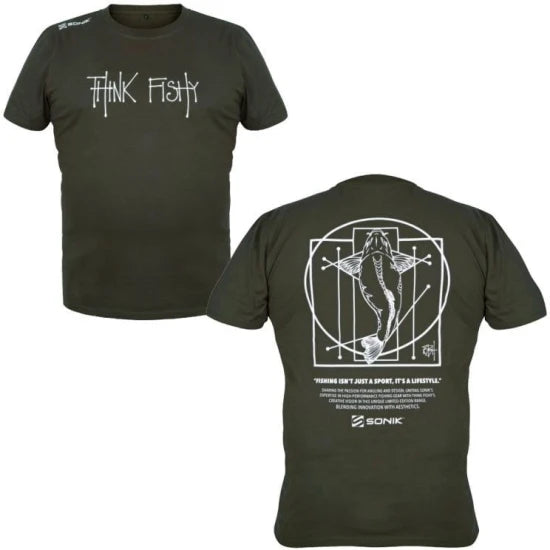 Tricou Sonik T-shirt By Think Fishy Art, Masura L