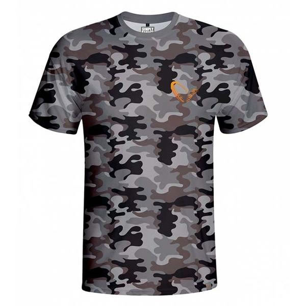 Tricou Savage Gear Simply Savage Camo Mar. XL
