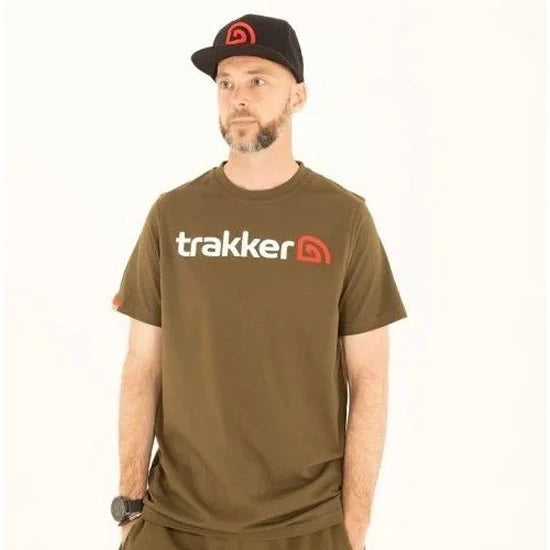 Tricou Trakker Cr Logo T-shirt Kaki, Marime L