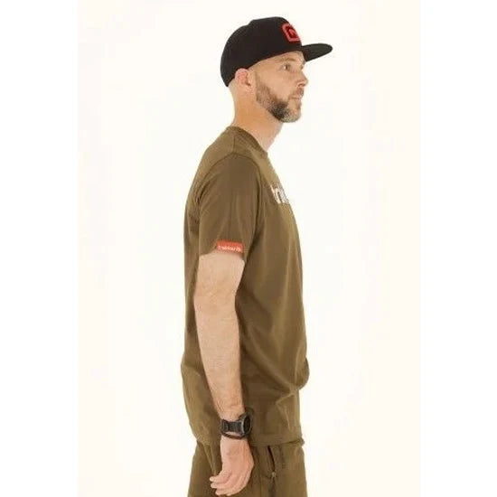 Tricou Trakker Cr Logo T-shirt Kaki, Marime S