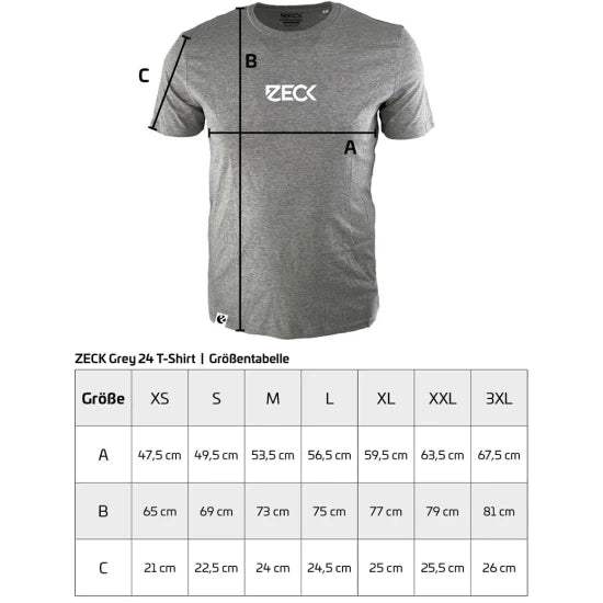 Tricou Zeck T-shirt Grey, Marime Xl