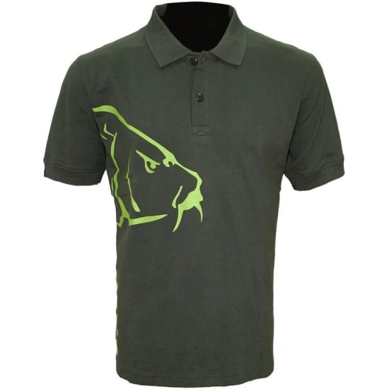 Tricou Zfish Carp Polo T-shirt, Olive Green, Marimea L