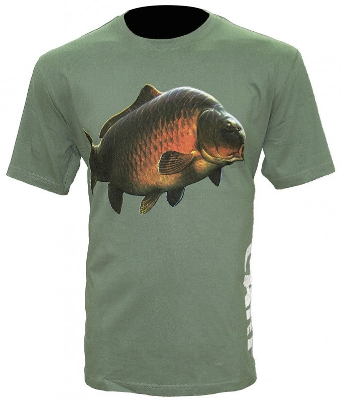 Tricou Zfish Carp T-Shirt, Olive Green, Marimea XXL