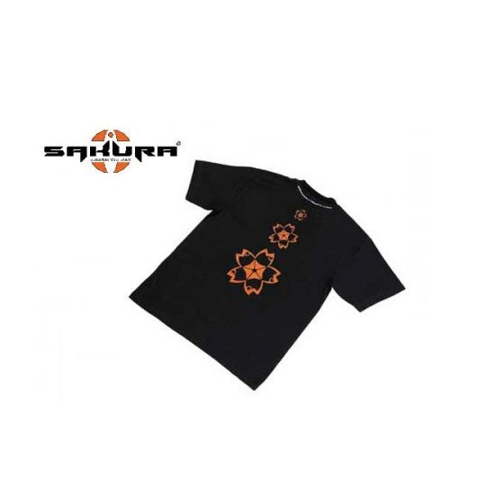 Tricou negru SAKURA T SHIRT marime XXL