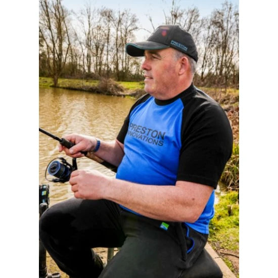 Triocu Preston Lightweight Blue Raglan T-shirt, Marimea Xxl
