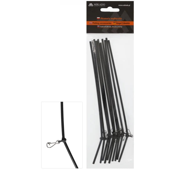 Tub Anti Tangle Mikado Aix-0004b, 20cm, 30buc/pac