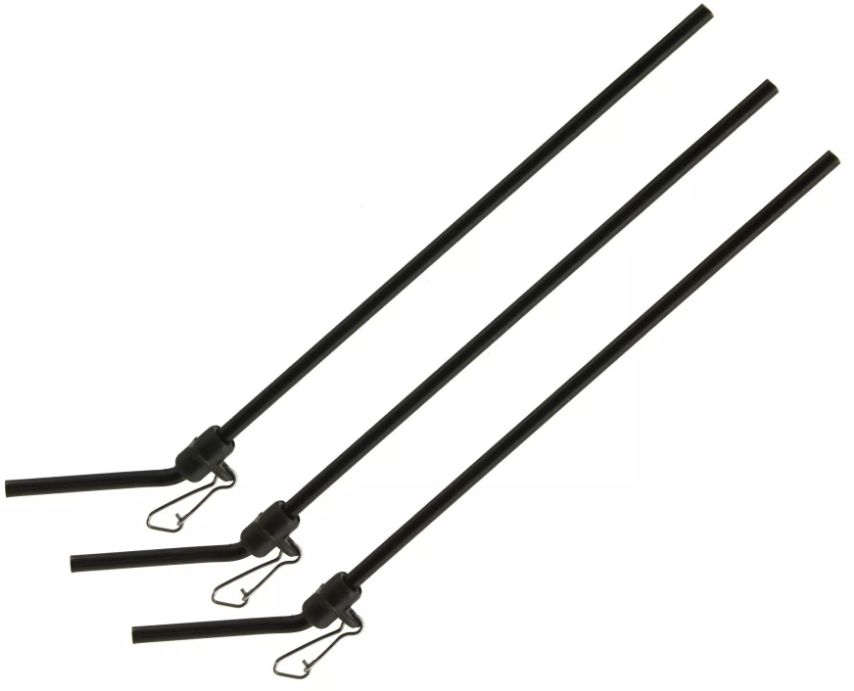 Tub Nevis Anti Tangle, 5cm, Negru, 3buc/plic