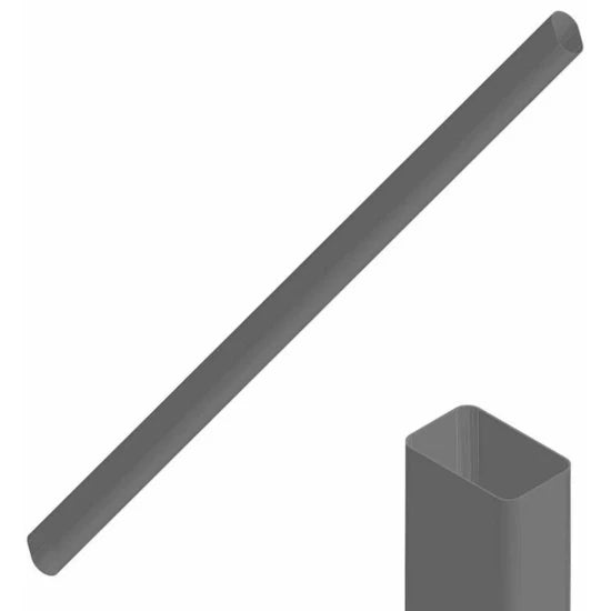 Tub Protectie Oval Rive Pentru Lansete Si Kit-uri, Smoke Grey, 35x65mm, 165cm