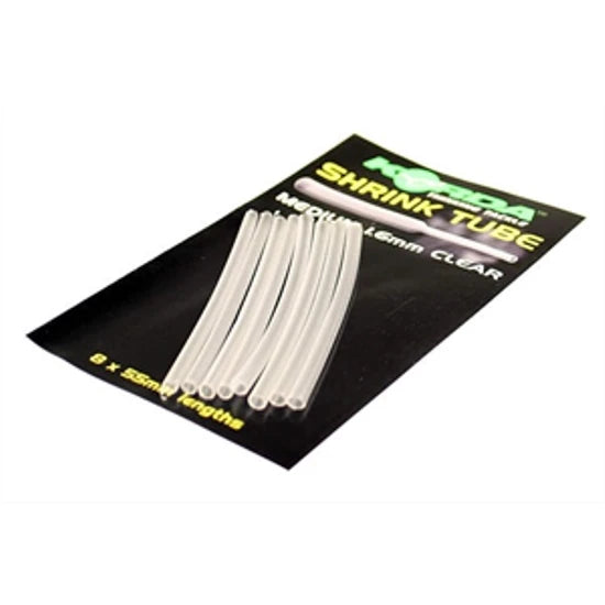 Tub Termo Korda Shrink Tube, Clear, 1.6mm, 8buc/pac