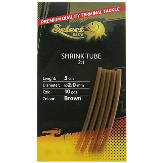Tub Termocontractabil Select Baits Shrink Tube 1.5mm, 5cm, 10buc/pac