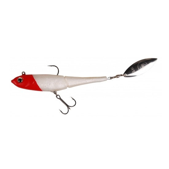 Turbotail DAM Effzett Kick-S Minnow 100mm 11gr Red Head