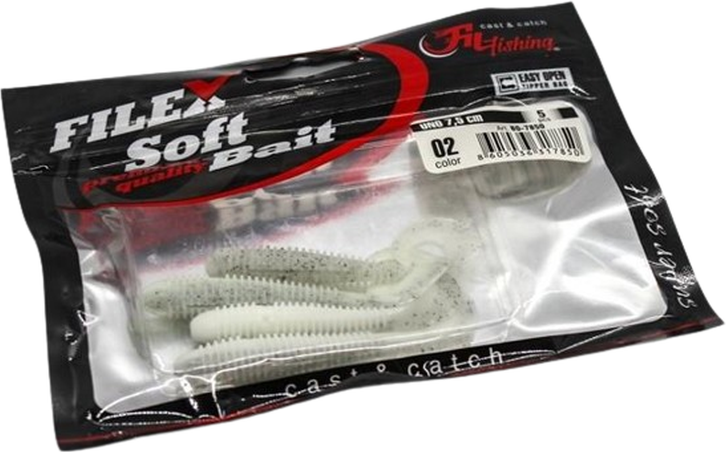 Twister Filfishing Uno, Culoare 02, 7.5cm, 5buc/pac