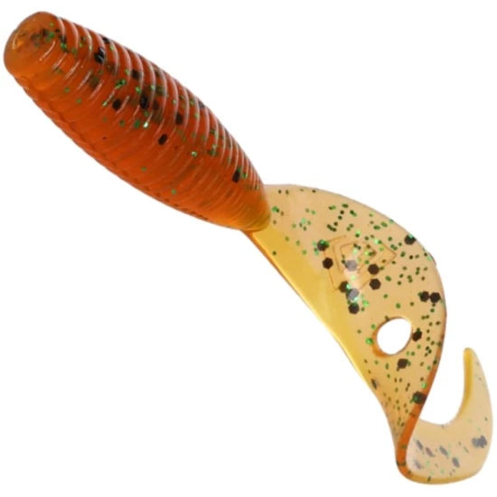 Twister Mikado Grub, Orange Pepper, 5.1cm, 8buc/pac