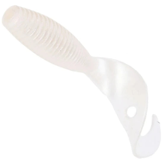 Twister Mikado Grub, Pearl, 3.8cm, 10buc/pac
