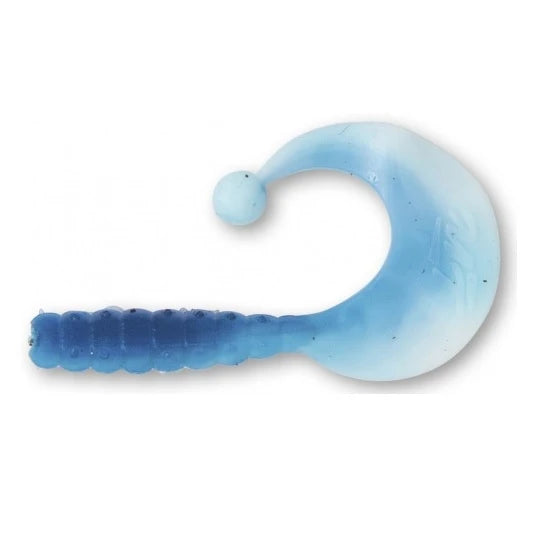 Twister Quantum Curly B-bobbles 3.5cm Garlic Aroma Blue Si White