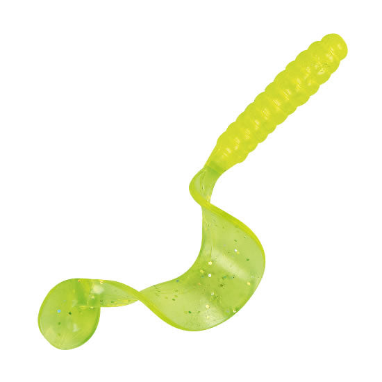 Twister Spro Impulse Spiraltail 9Cm Yellow Chartreuse 5Buc