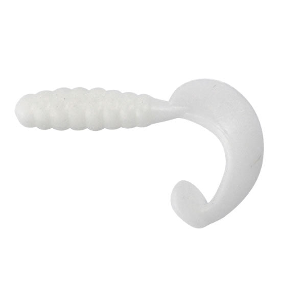 Twister Spro Spiratail 5.5 Cm White 10 Buc