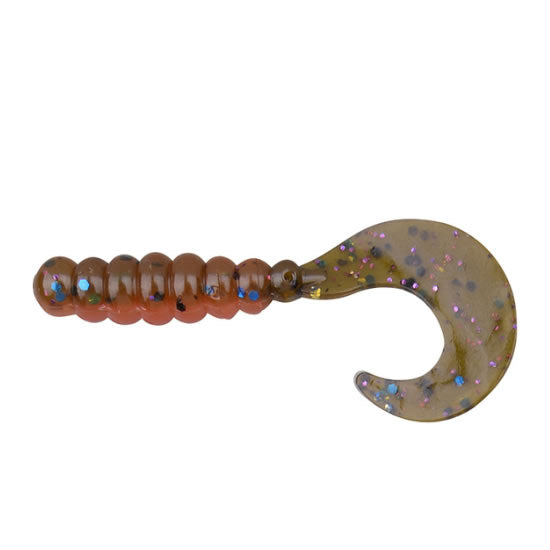 Twister Spro Usa US Grub 6 Cm Army Perch 10 Buc