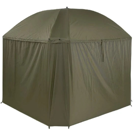 Umbrela Tip Cort Pro Fl Diametru 300cm Culoare Verde Cu Inchidere Totala