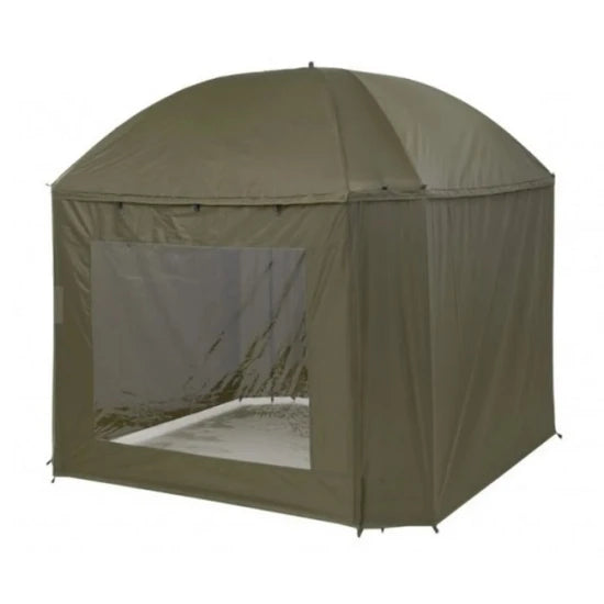 Umbrela Tip Cort Pro Fl Diametru 300cm Culoare Verde Cu Inchidere Totala