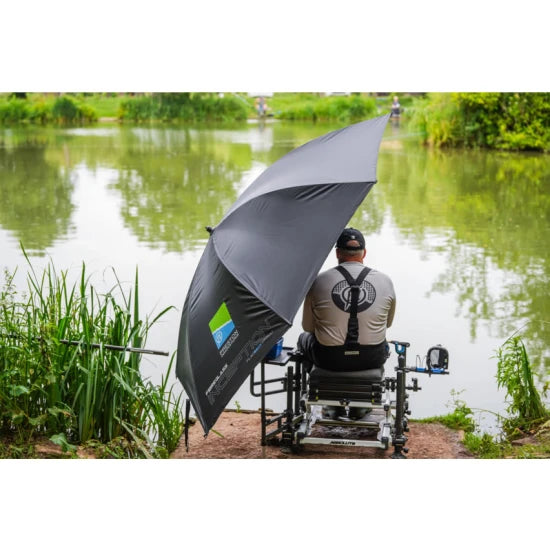 Umbrela Preston Fibreglass Flatback Brolly 50"