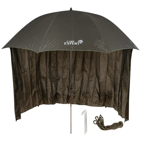 Umbrela Cu Paravan Carp Expert, 250cm