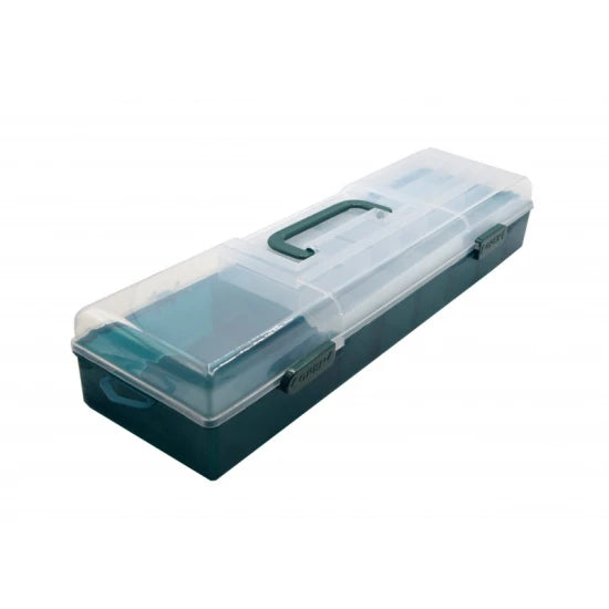 Valigeta Trakko Accesorii Capac Transparent 46x15x8cm