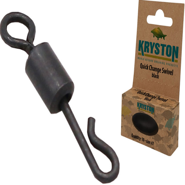 VARTEJ CU AGRAFA RAPIDA KRYSTON Black
