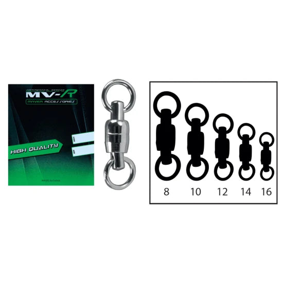 Vartej Cu Rulment Maver Monster Steel Nr.10 250kg 10buc/plic