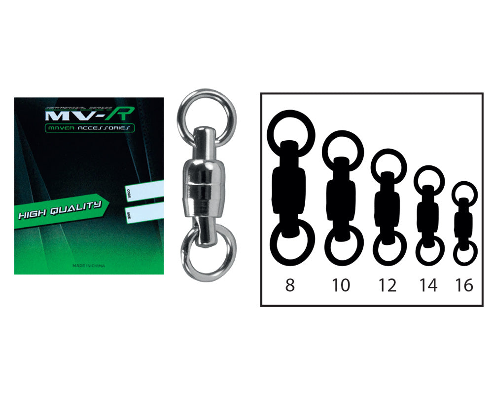 VARTEJ CU RULMENT MAVER MONSTER STEEL Nr.16 100kg 10BUC/PLIC