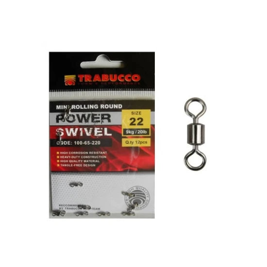 Vartej Mini Trabucco Rolling Round Nr 22  9 Kg 12buc/plic