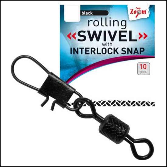 VARTEJ ROLLING CU AGRAFA INTERLOCK CARP ZOOM nr.10