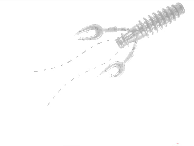 VIBER CRAW COLMIC 3.5&quot; 8.9cm PB PURPLE FLK