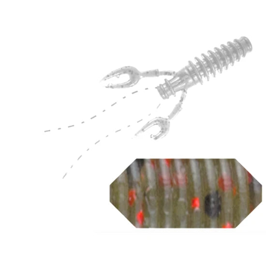 Viber Craw Colmic 3.5" 8.9cm Watermelon Red