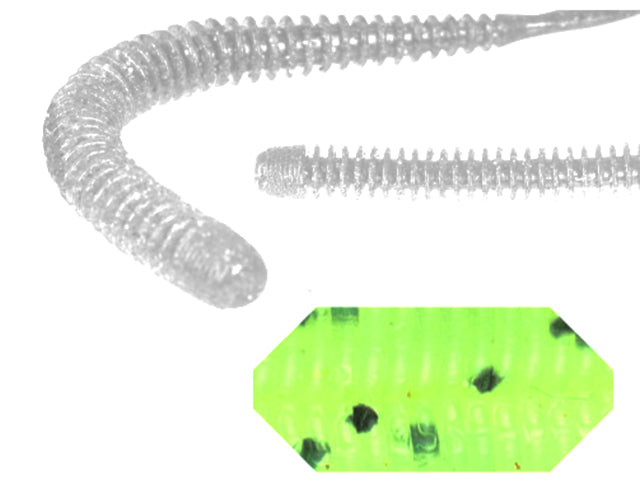 VIBER WORM COLMIC 5&quot; 12.7cm CHARTREUSE PEPPER