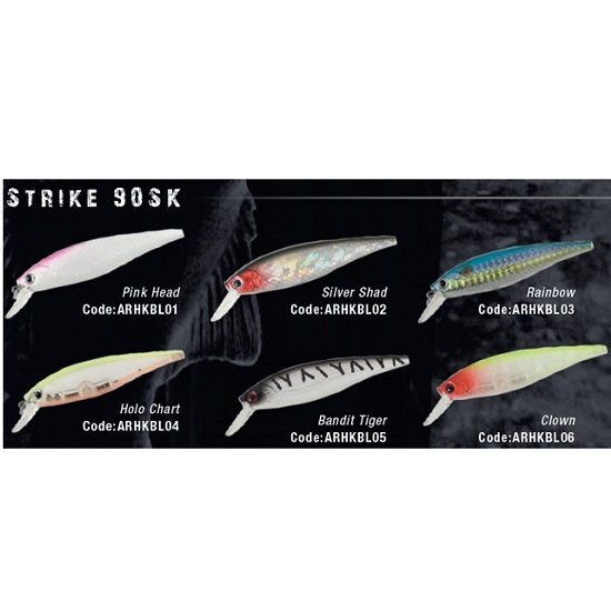 VOBLER COLMIC HERAKLES STRIKE 90SK 9cm 11gr Holo Chart