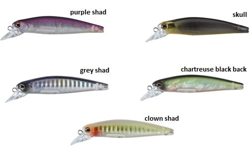 VOBLER COLMIC PHANTON 65F 6.5cm 7gr Purpple SHAD