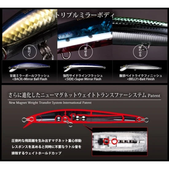 Vobler Duel Hardcore Minnow 90f 9cm 6gr Hna