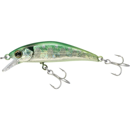Vobler  Jackall Tricoroll Ryushin 43hw 4,3cm/3g Flash Green Back