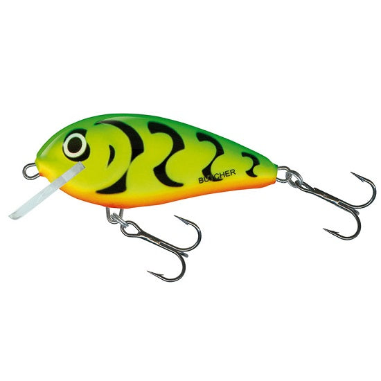 VOBLER SALMO BUTCHER FLOATING GREEN TIGER BR5F