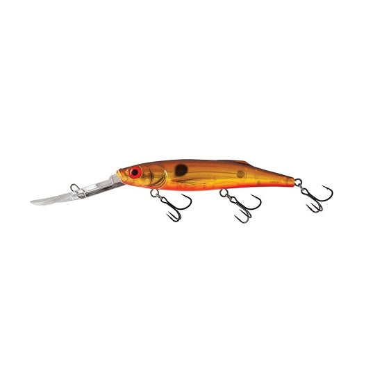 VOBLER SALMO FREEDIVER SUPER DEEP RUNNER, MOTOR OIL SHAD, 12CM, 24G