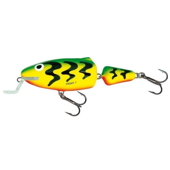 Vobler Salmo Frisky Shallow Runner, Green Tiger, 7cm, 8g